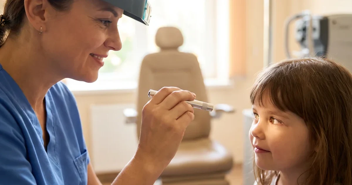 Cirurgia de Estrabismo — avaliação do alinhamento ocular infantil