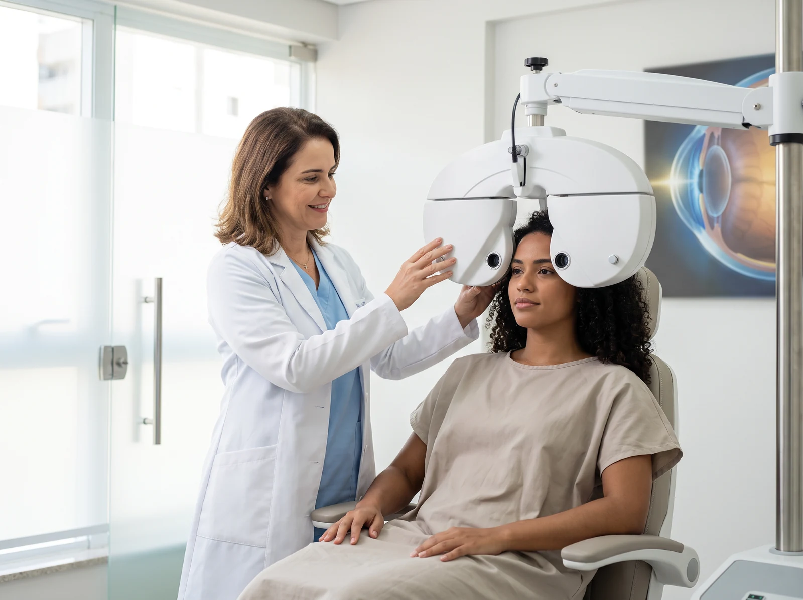 Avaliação da córnea para planejamento de cirurgia refrativa PRK