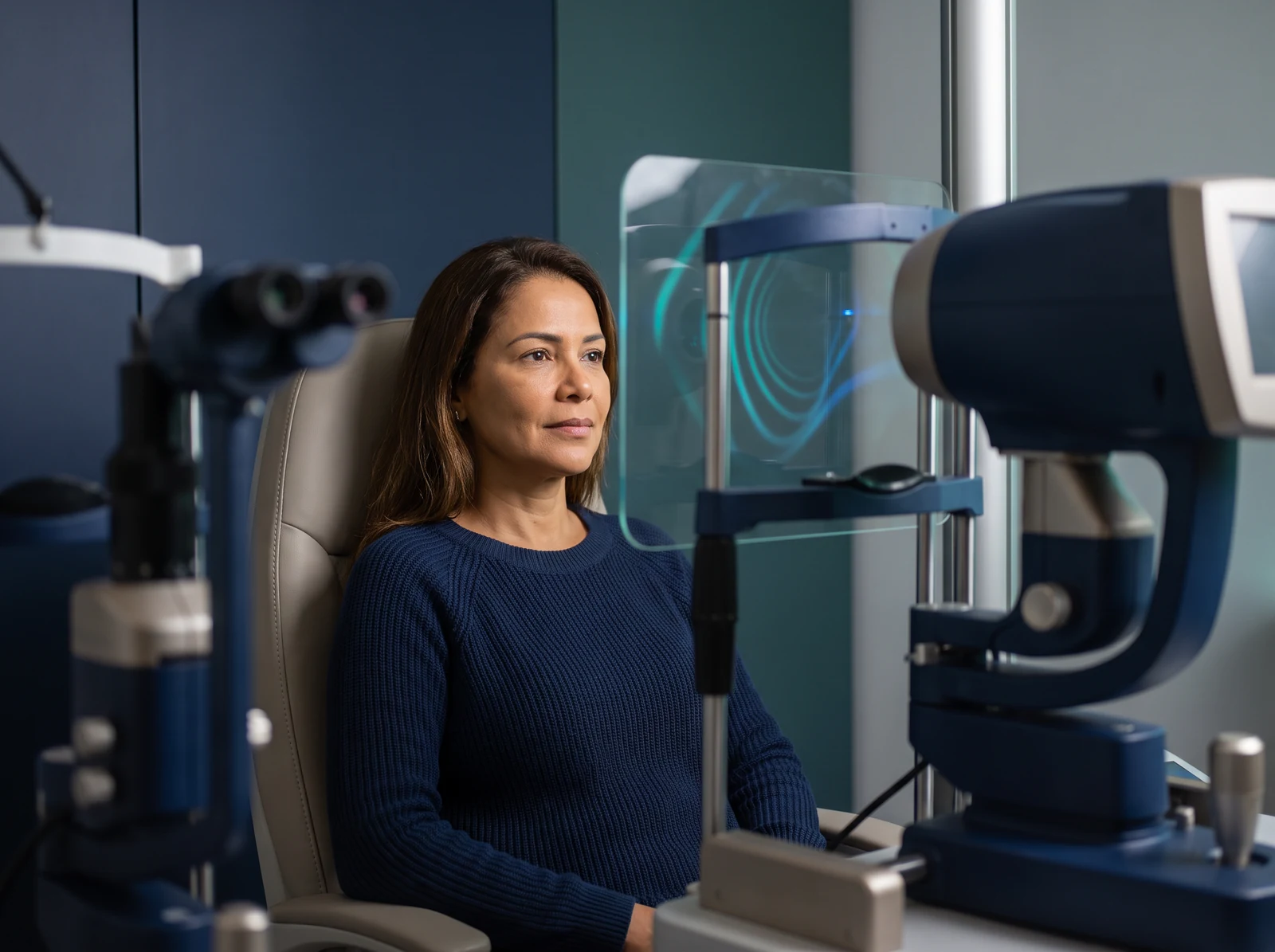 Avaliação oftalmológica para técnica refrativa Z-LASIK